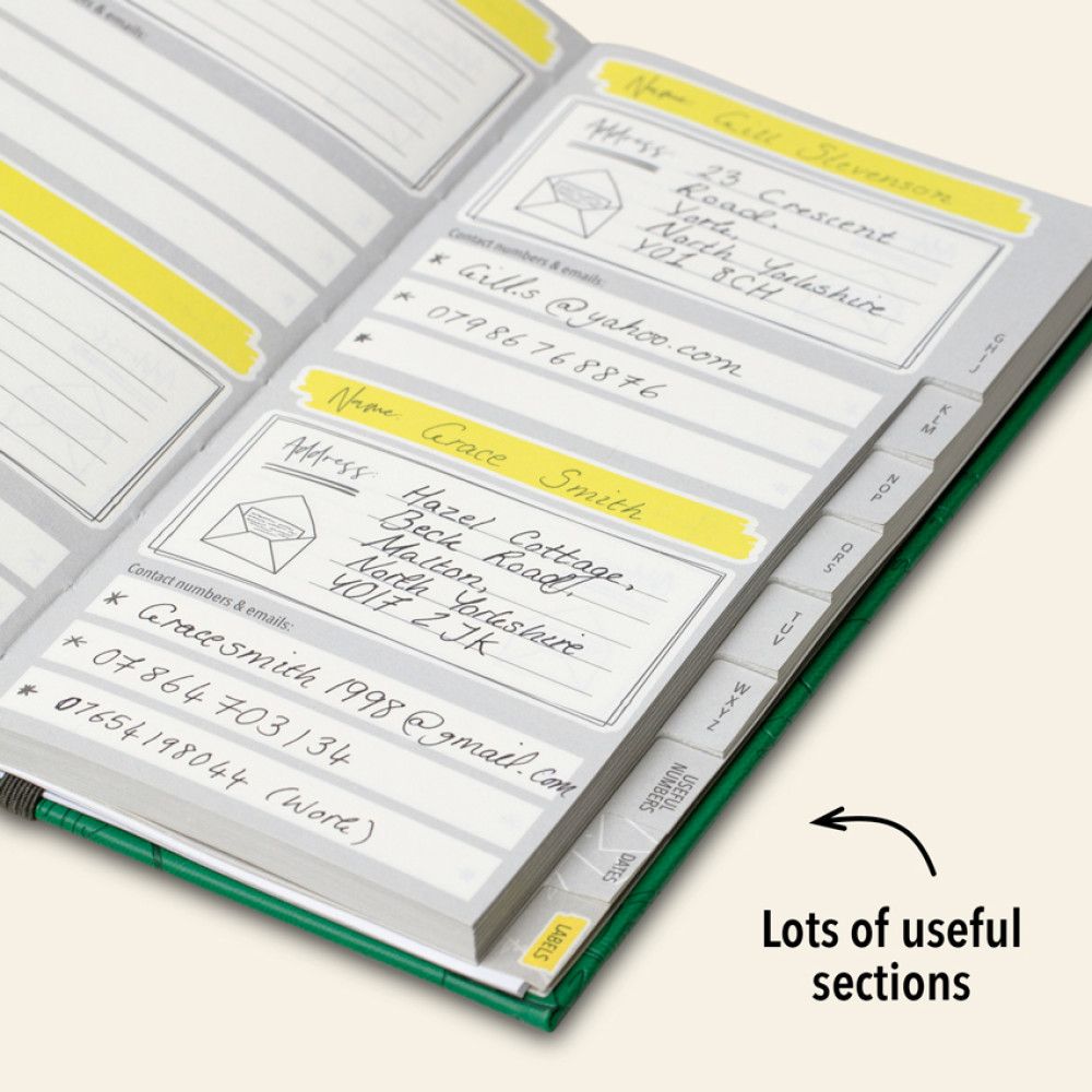 The Everlasting Address Book