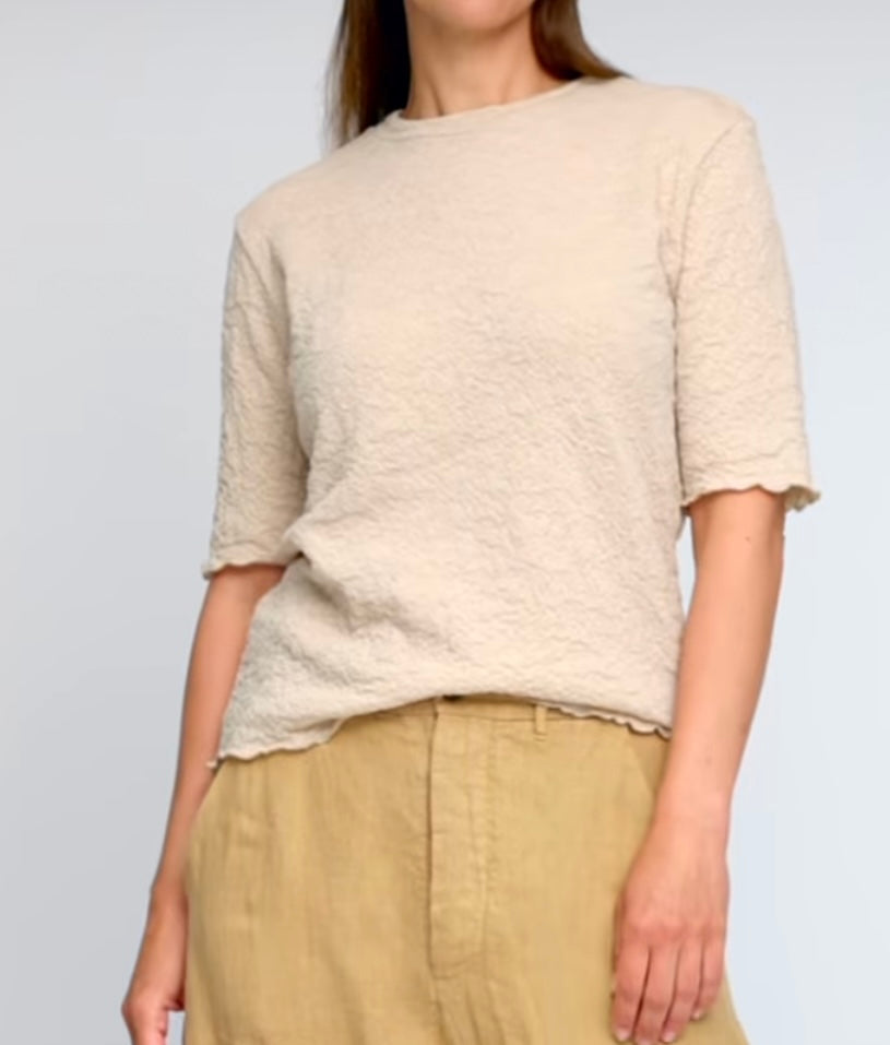 By Basics' Bubble Wool Boatneck Top