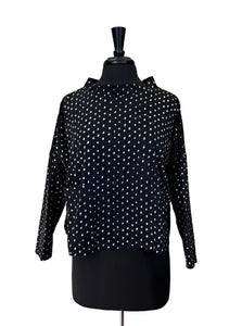 Yaza Black Dots Crop Top