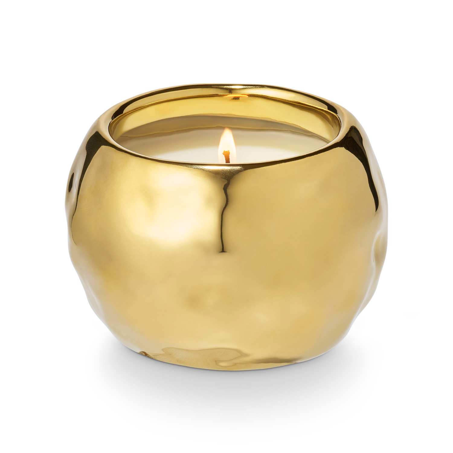 Gilded Citrus Holiday Fruit Candle