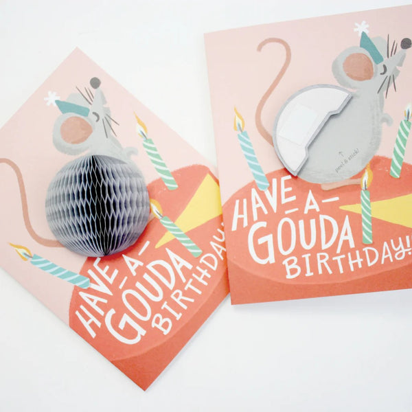Birthday Mouse Pop-up Card