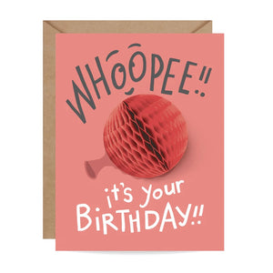 Whoopee Pop-up Birthday Card