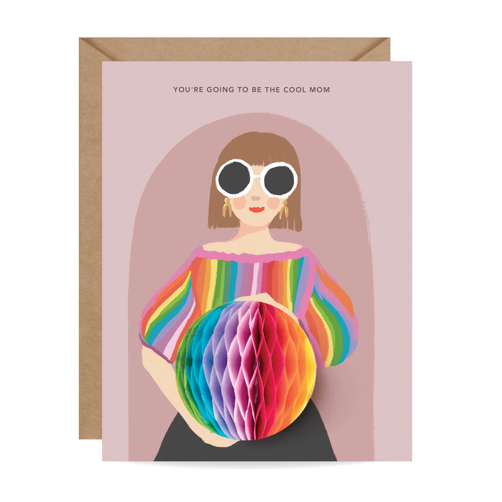 Cool Mom Pop-up Card