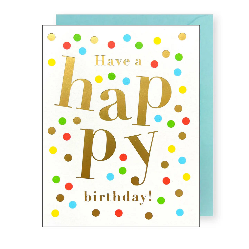 Bubbly Happy Birthday Card