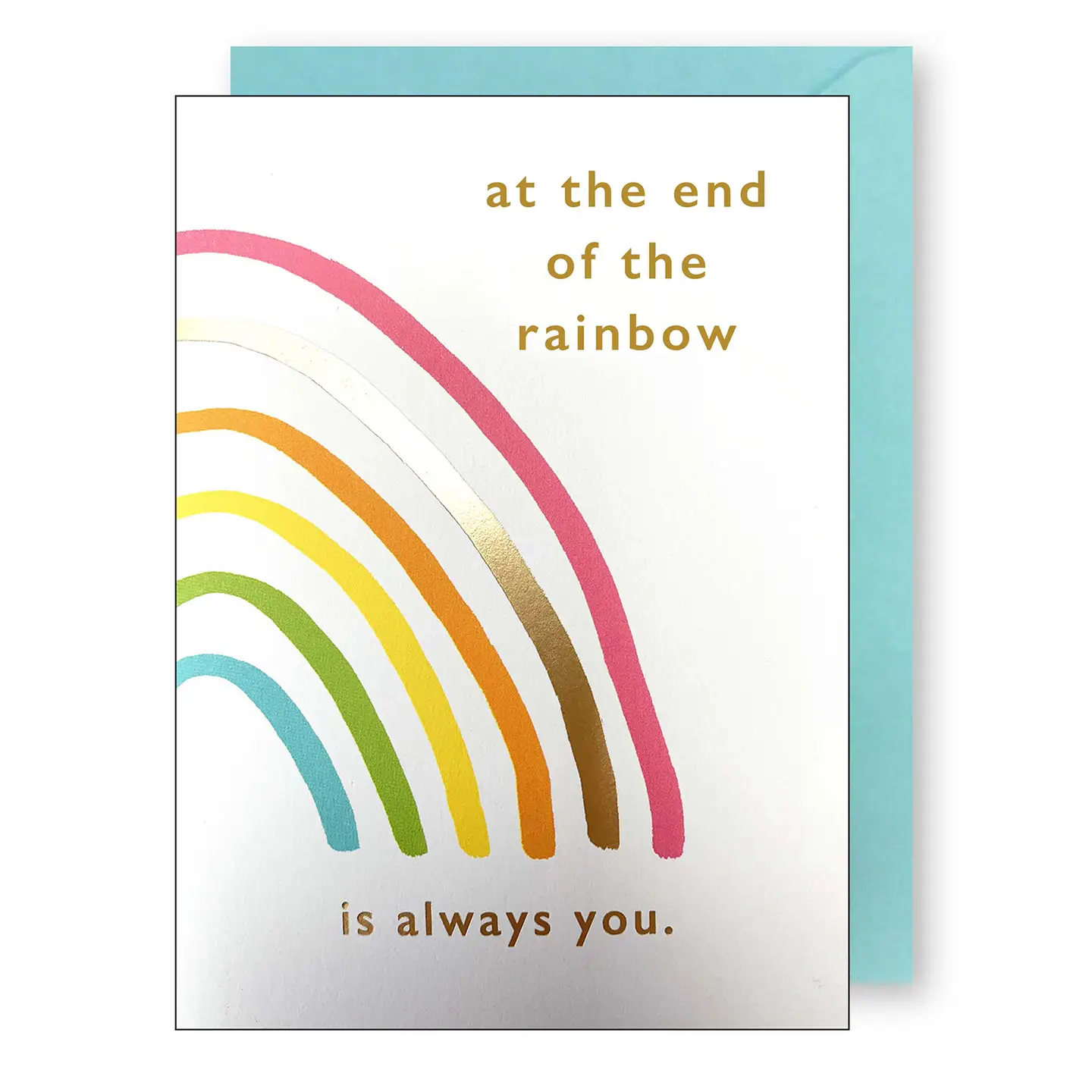 At the End of the Rainbow Special Person Card