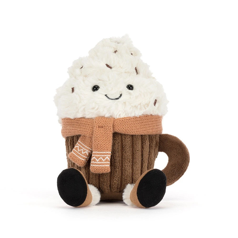 Jellycat Amuseables Scarffles Hot Chocolate Plush