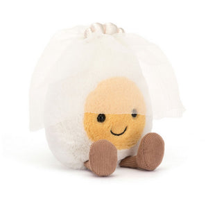 Jellycat Amuseables Boiled Egg Bride Plush