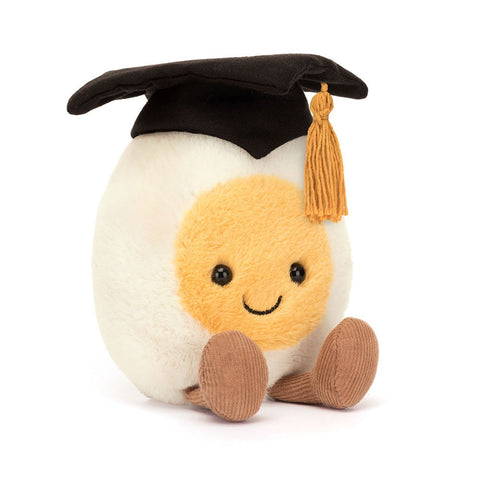 Jellycat Amuseable Boiled Egg Graduation Plush