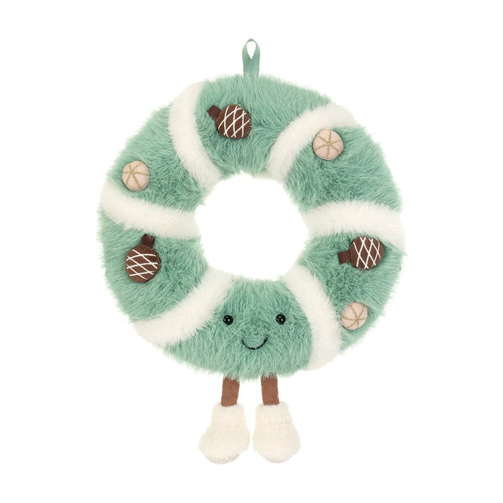 Jellycat Amuseables Pinecone Wreath Plush