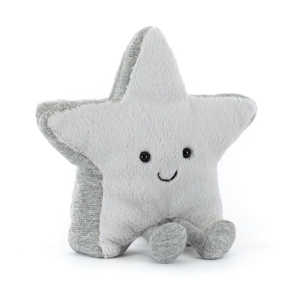 Jellycat Amuseables Silver Star Plush