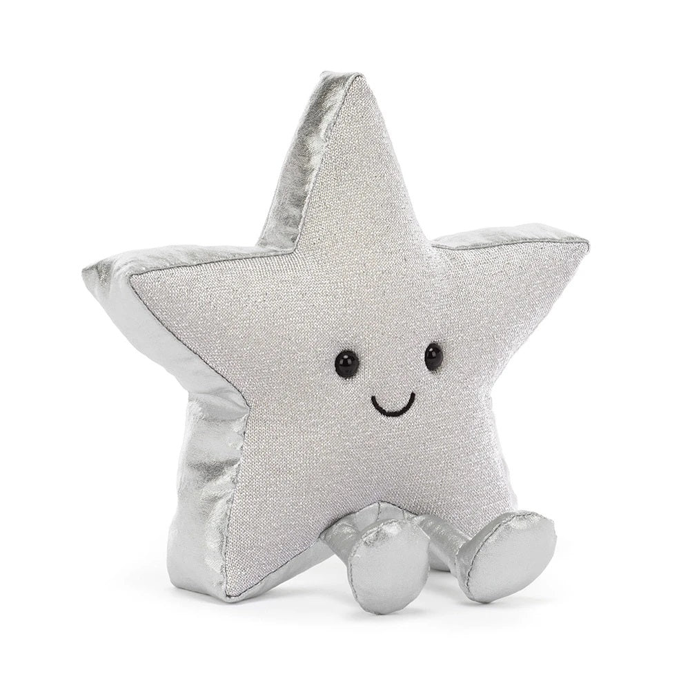 Jellycat Amuseables Silver Star Plush