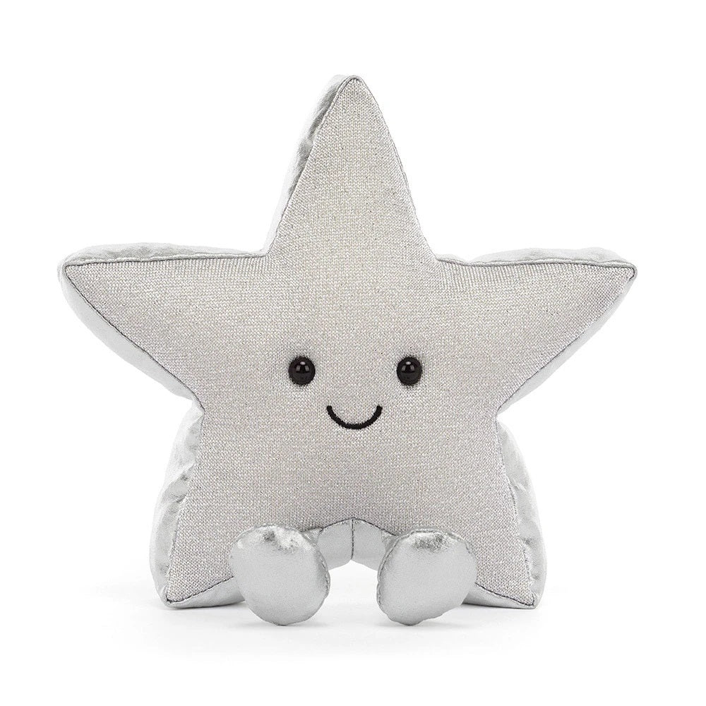 Jellycat Amuseables Silver Star Plush