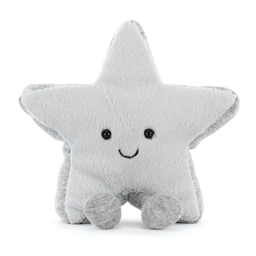 Jellycat Amuseables Silver Star Plush