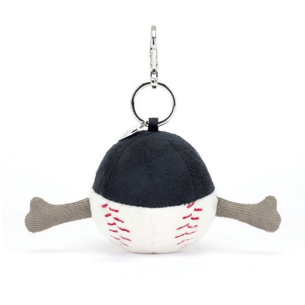 Plush Jellycat Bag Charm Baseball