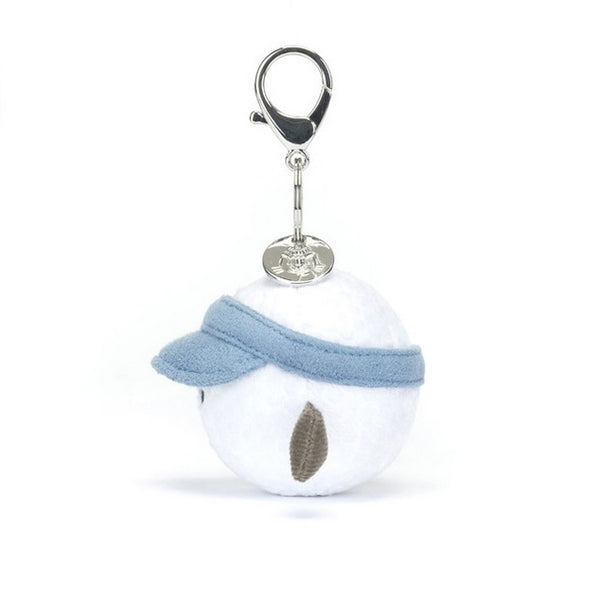 Plush Jellycat Bag Charm Golf Ball