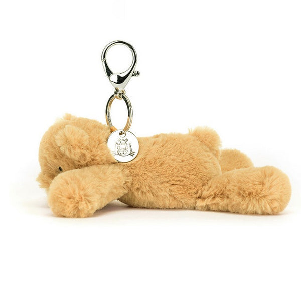 Plush Jellycat Bag Charm Smudge Bear