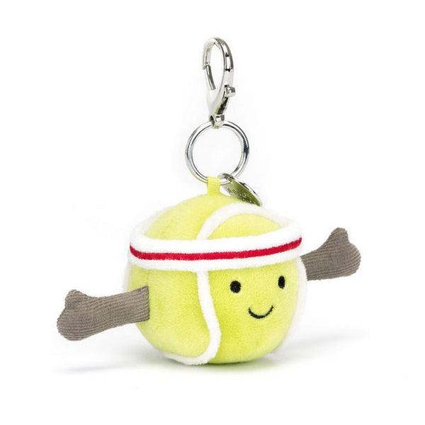 Plush Jellycat Bag Charm Tennis Ball