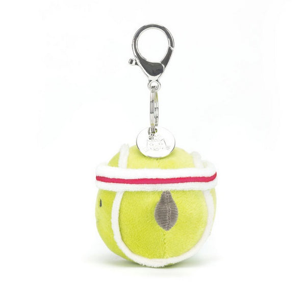 Plush Jellycat Bag Charm Tennis Ball