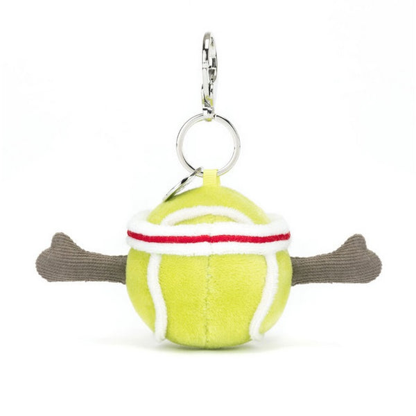 Plush Jellycat Bag Charm Tennis Ball