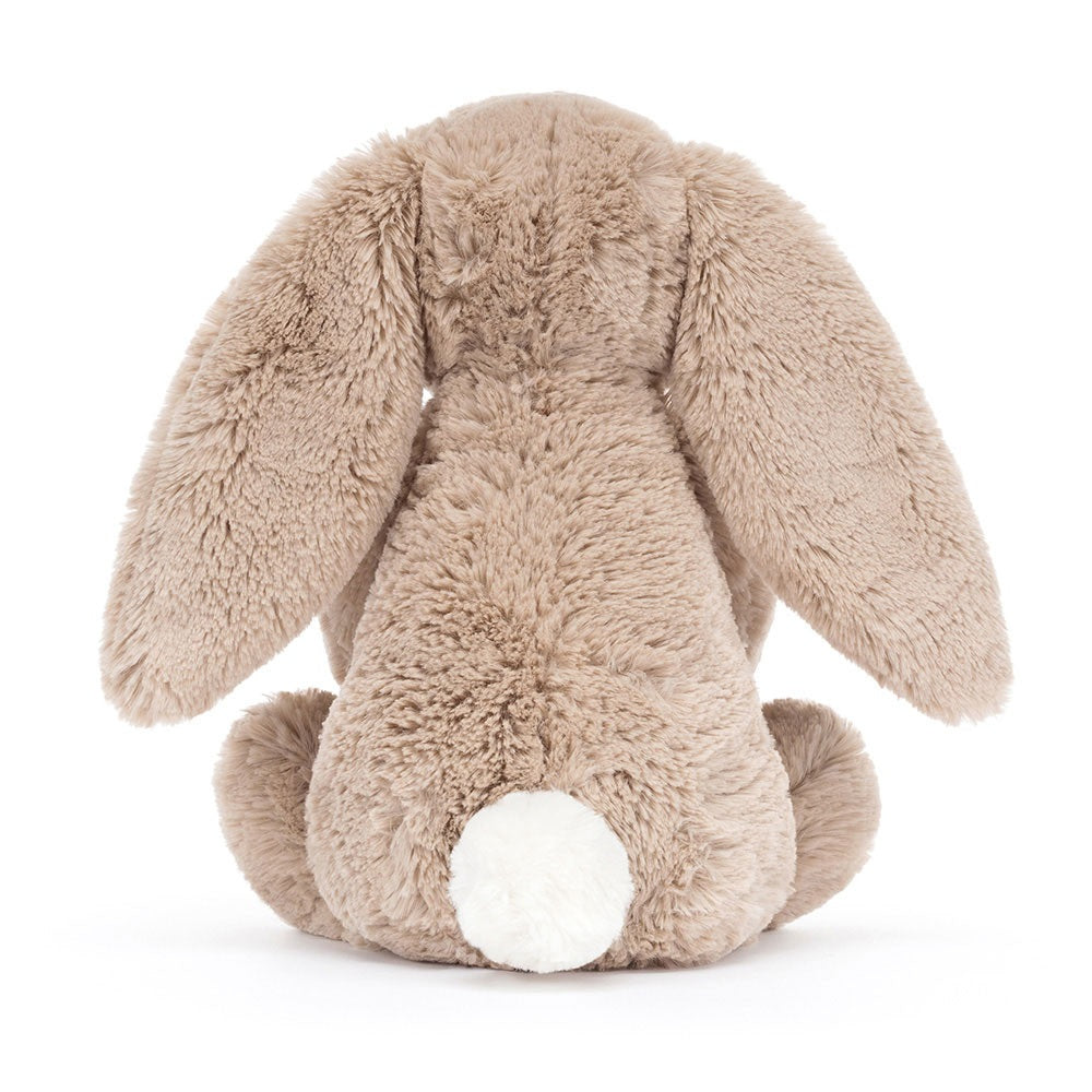 Jellycat Bashful Beige Bunny 'Birthday' Plush