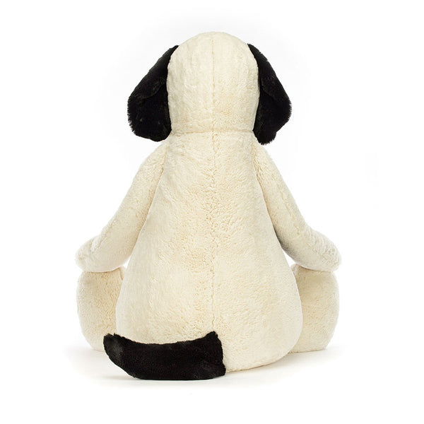 Jellycat Bashful Black & Cream Puppy Giant Plush