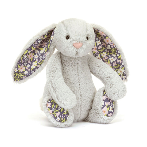 Jellycat Blossom Silver Bunny 'Bloom' Plush Small