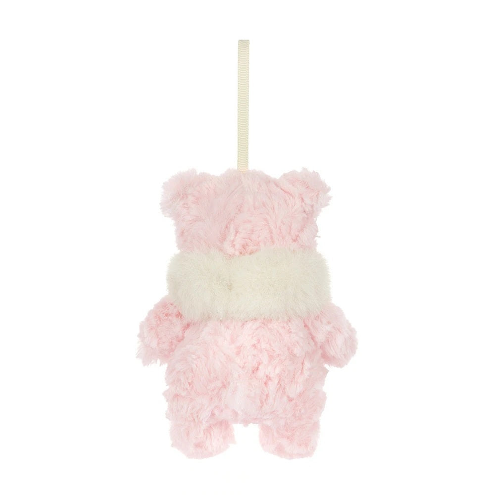 Jellycat Leola Bear Winter Warmer Decoration