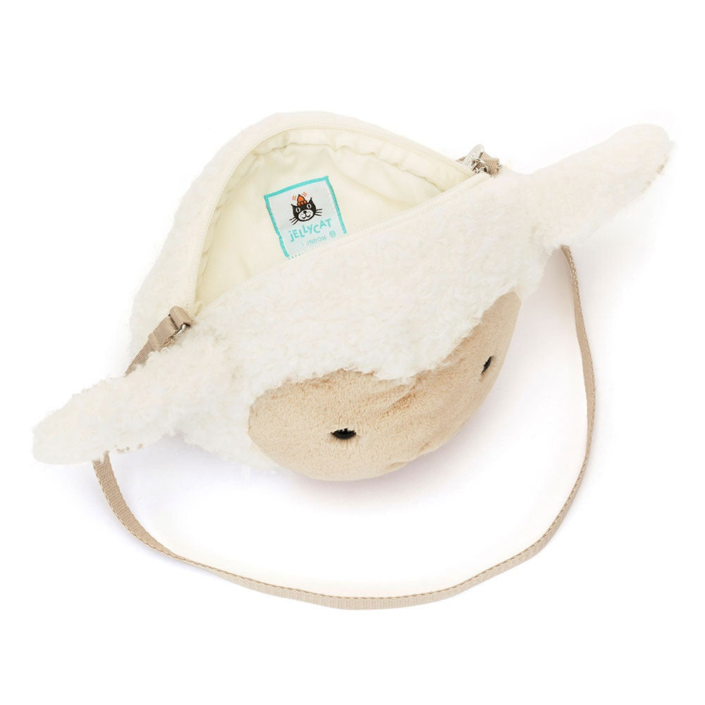 Jellycat Little Lamb Plush Bag