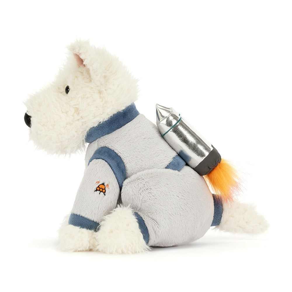 Jellycat Munro Scottie Dog Space Outfit Plush