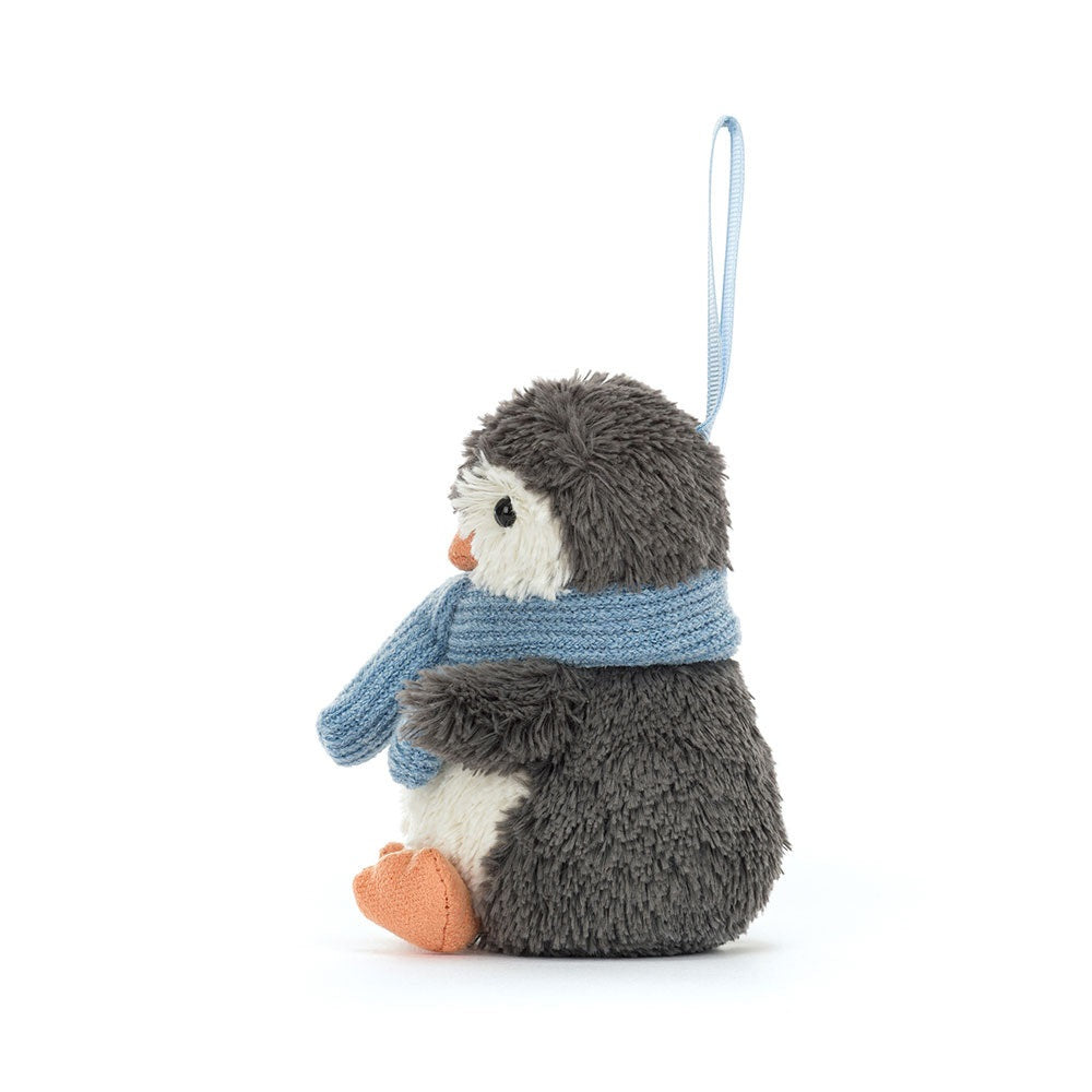 Jellycat Plush Ornament Peanut Penguin