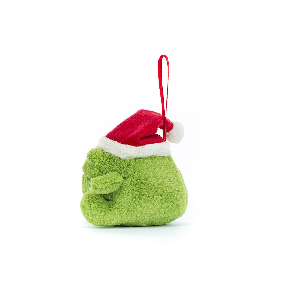 Jellycat Plush Ornament Ricky Rain Frog