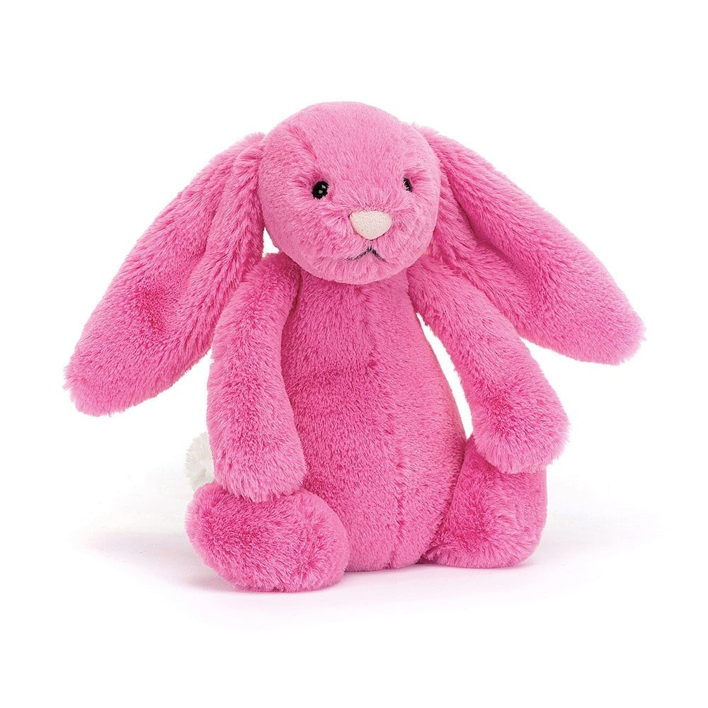 Bashful Hot Pink Bunny Plush / Small