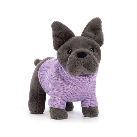 Sweater French Bulldog / Purple