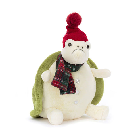 Jellycat Snowman Timmy Turtle Plush