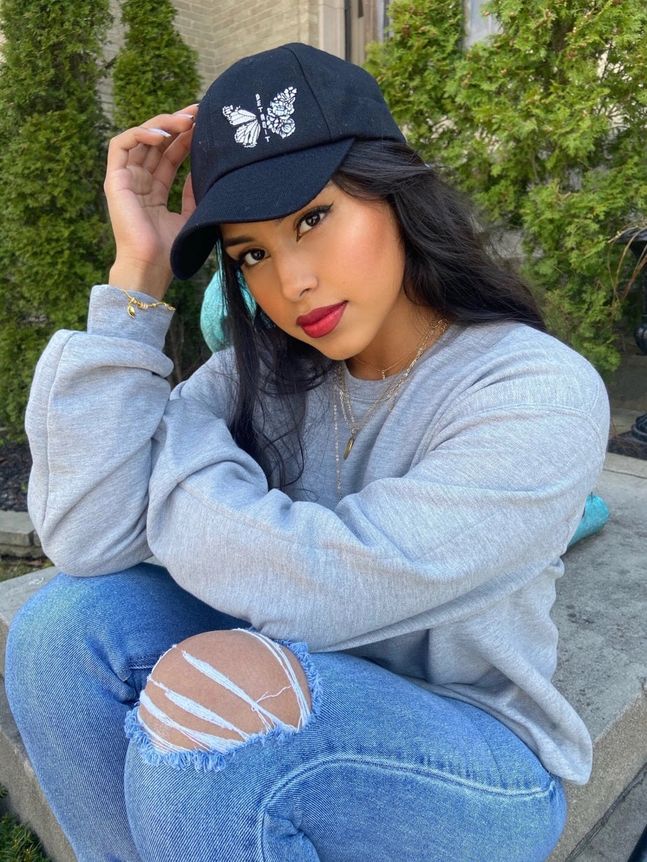Detroit Butterfly Baseball Cap