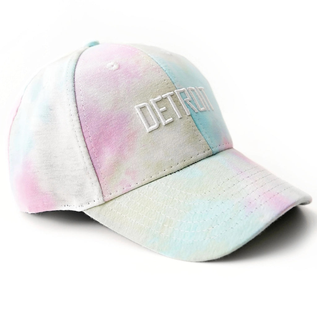 Detroit Tie Dye Baseball Cap
