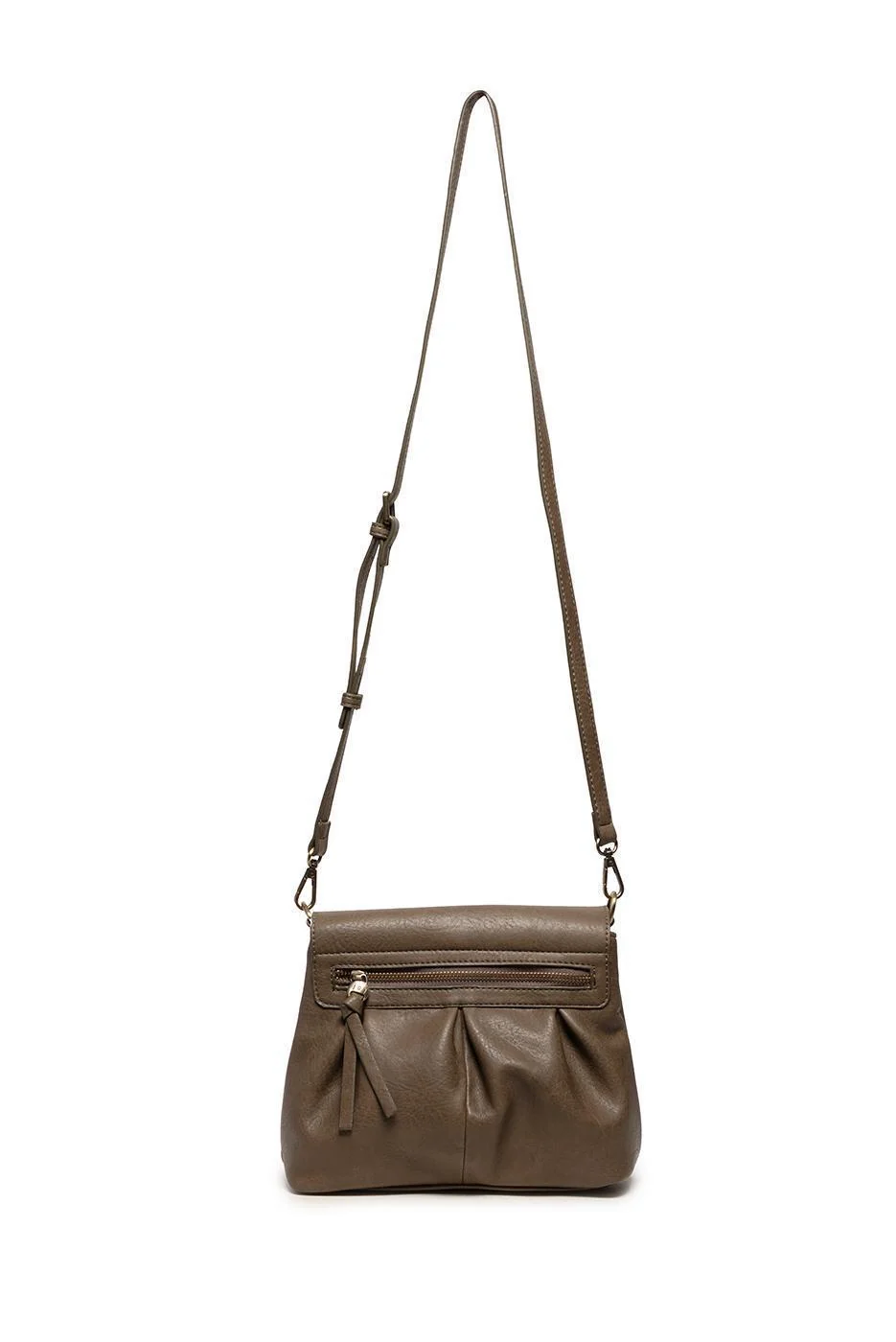 Adrienne Pleated Flap Crossbody / Click for Colors