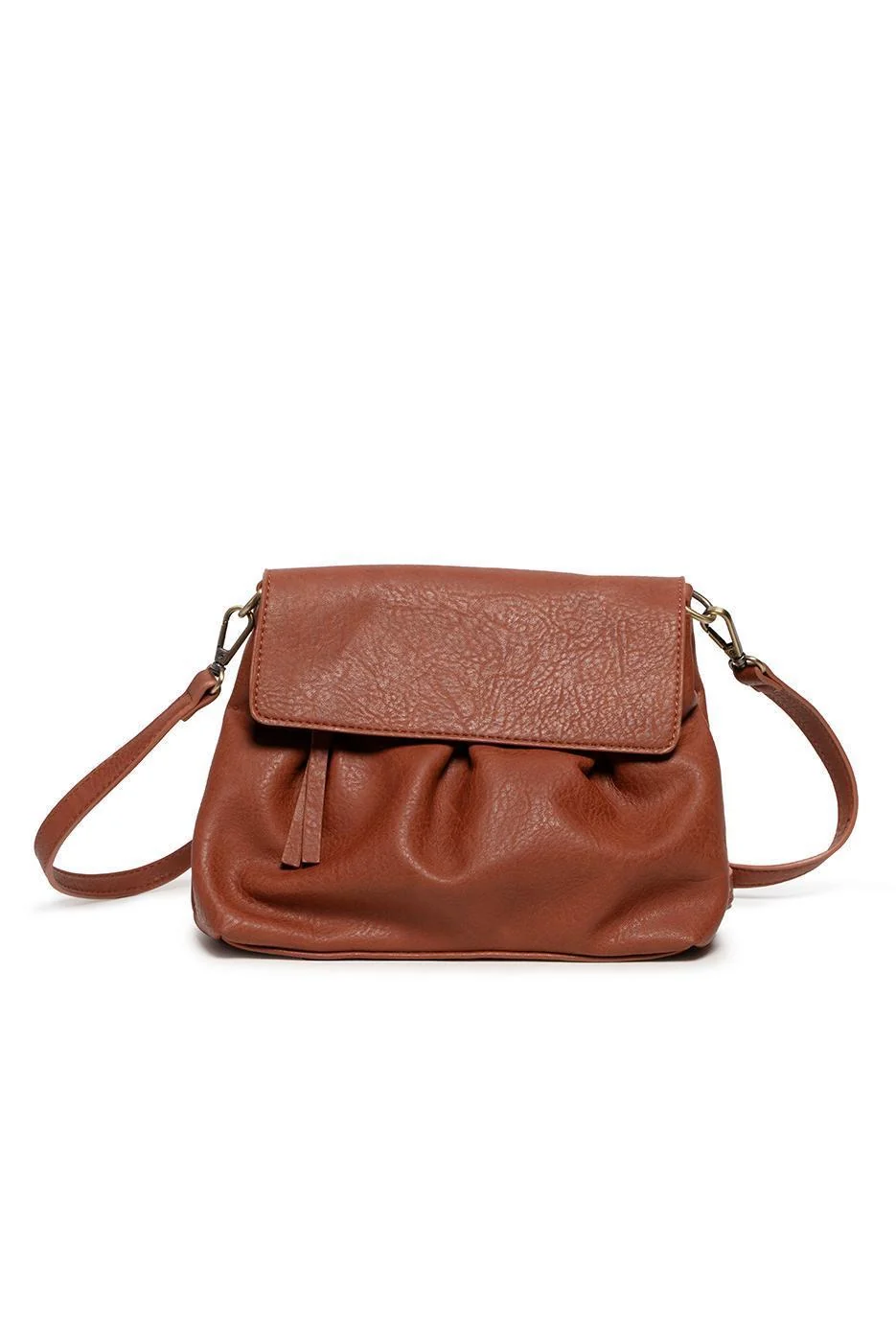 Adrienne Pleated Flap Crossbody / Click for Colors