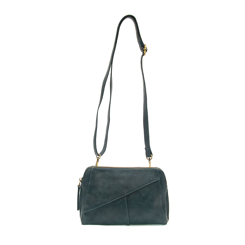 Gigi Crossbody with Woven Wristlet Strap