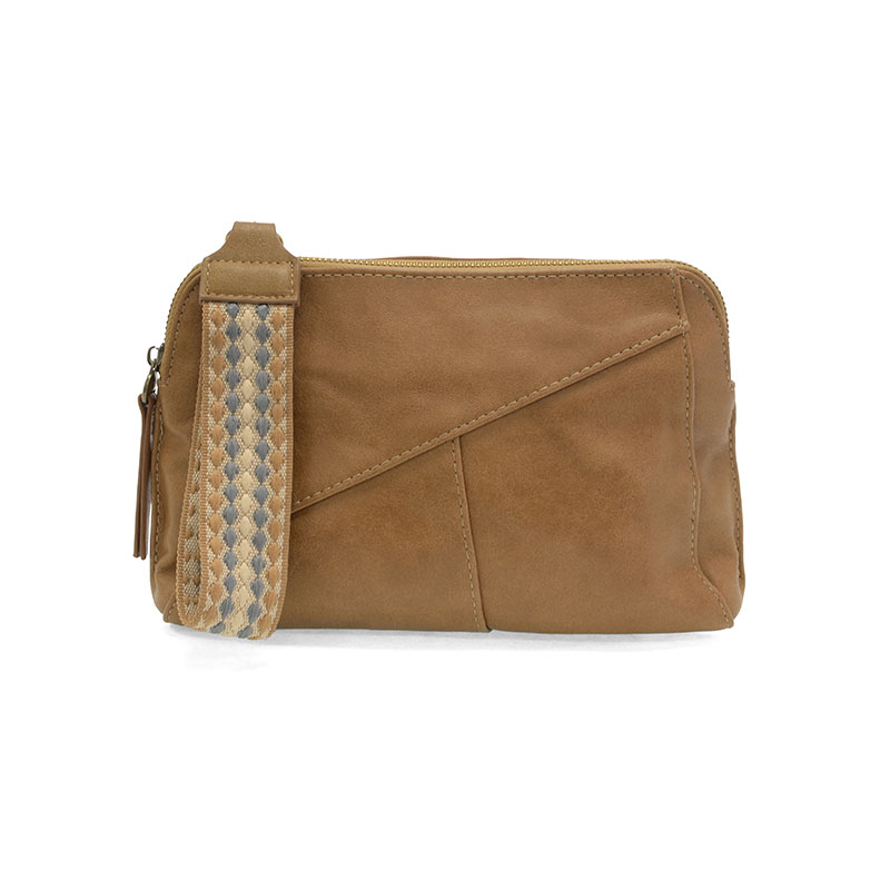 Gigi Crossbody with Woven Wristlet Strap