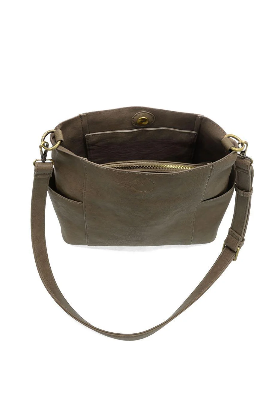Kayleigh Side Pocket Bucket Bag