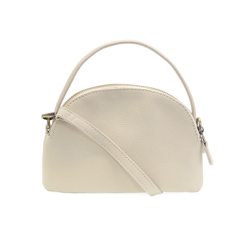 Larissa Double Zip Dome Crossbody