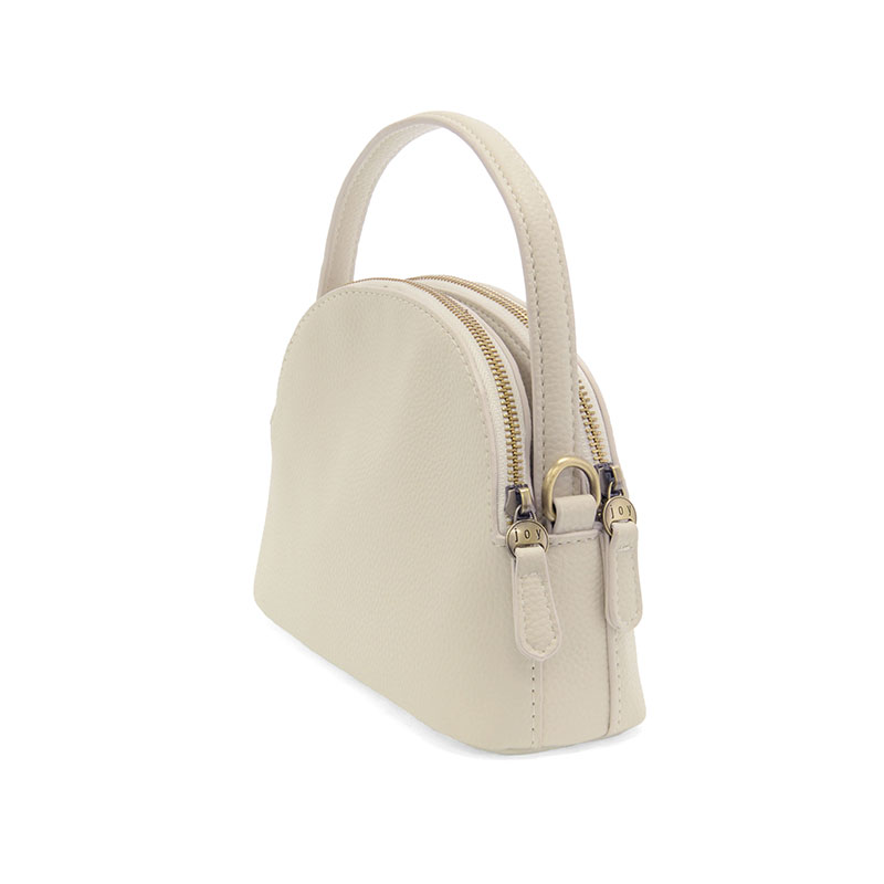 Larissa Double Zip Dome Crossbody