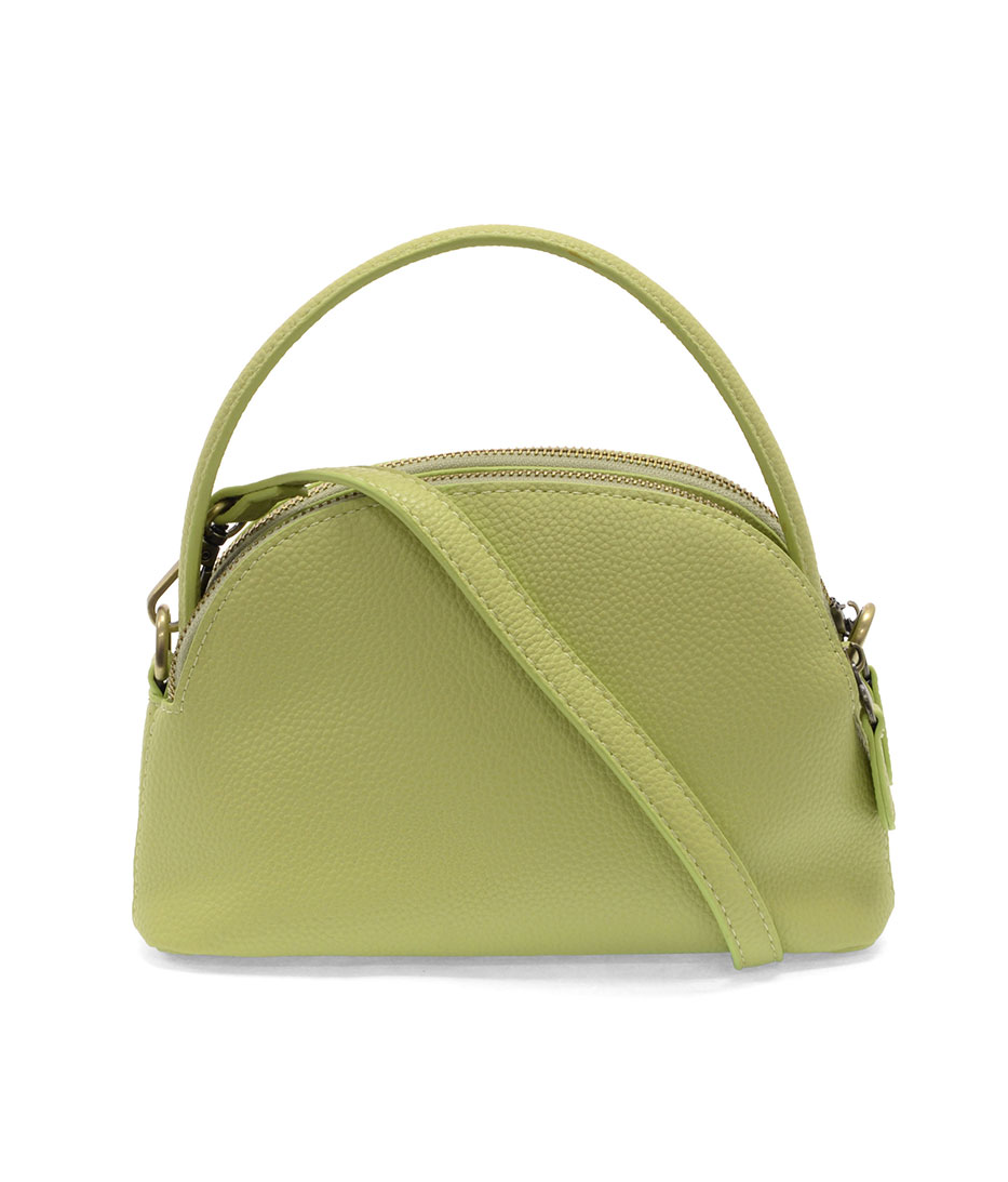 Larissa Double Zip Dome Crossbody