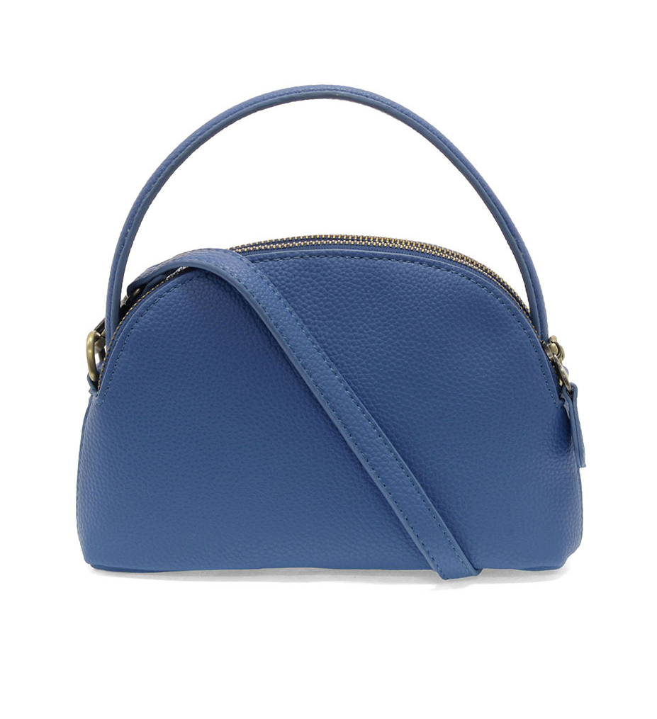 Larissa Double Zip Dome Crossbody