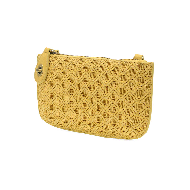 Lattice Woven Mini Clutch / Click for Colors