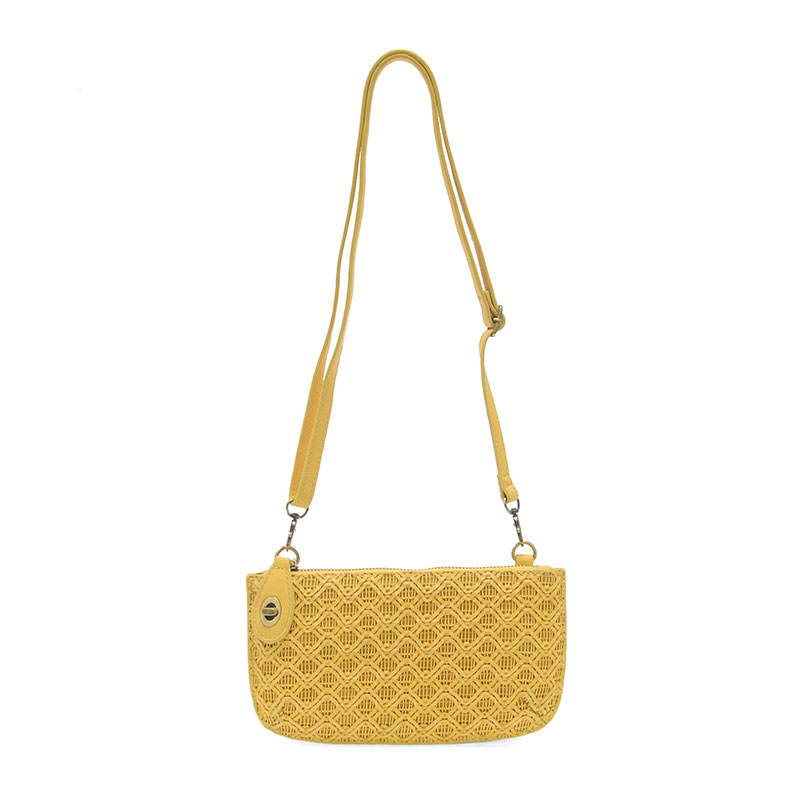 Lattice Woven Mini Clutch / Click for Colors