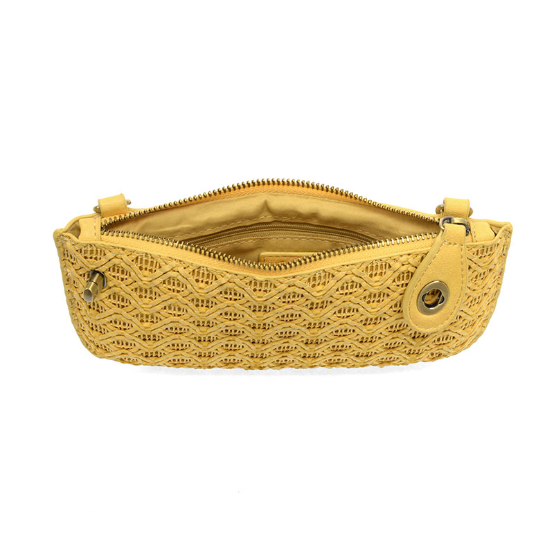 Lattice Woven Mini Clutch / Click for Colors