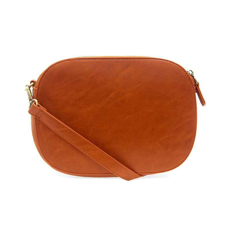 Nora Large Double Zip Camera Bag Terracotta