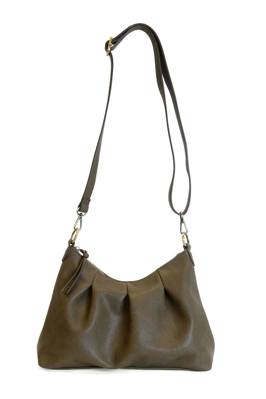 Sasha Pleated Hobo Crossbody / Click for Colors